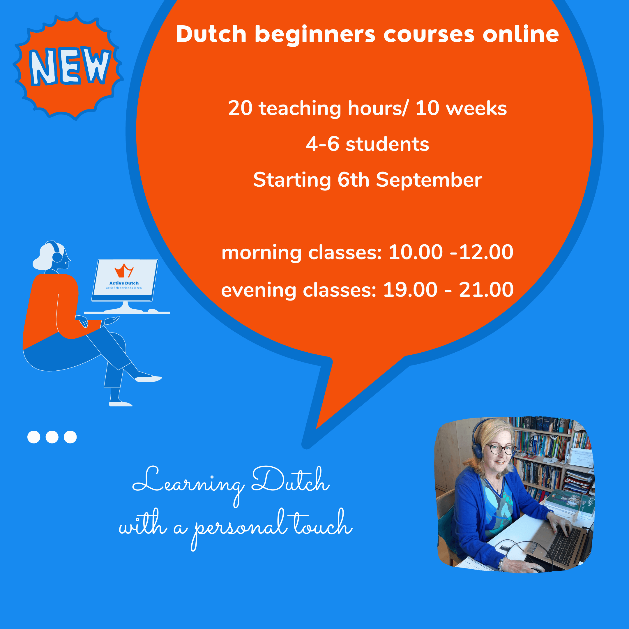 advertentie sep 2021 website tiny png Dutch beginners courses online - Active Dutch